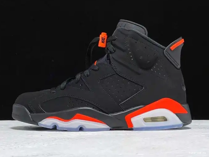 Retro OG 6 Black Jordan Infrared Air 384664-060 0503